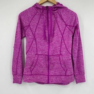 C9 Champion Long Sleeve Full Zip Hoodie Jacket Pink Sz XS